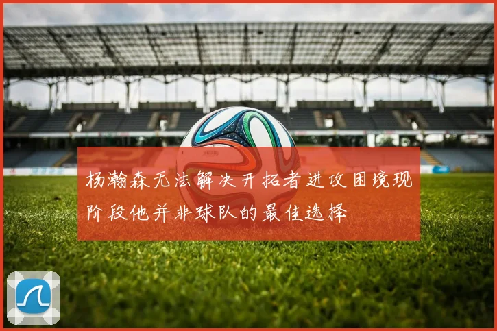 杨瀚森无法解决开拓者进攻困境现阶段他并非球队的最佳选择